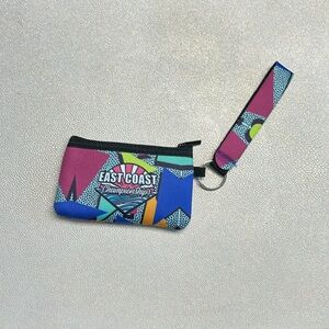 East coast championship cheer wristlet change purse  nwot